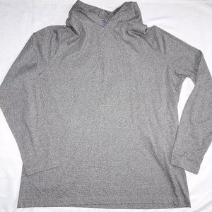 Apt. 9 Gray Pullover Long Sleeve Hoodie